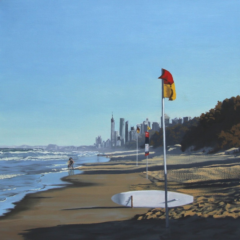 Gold Coast Oil Painting  Julie Cane
